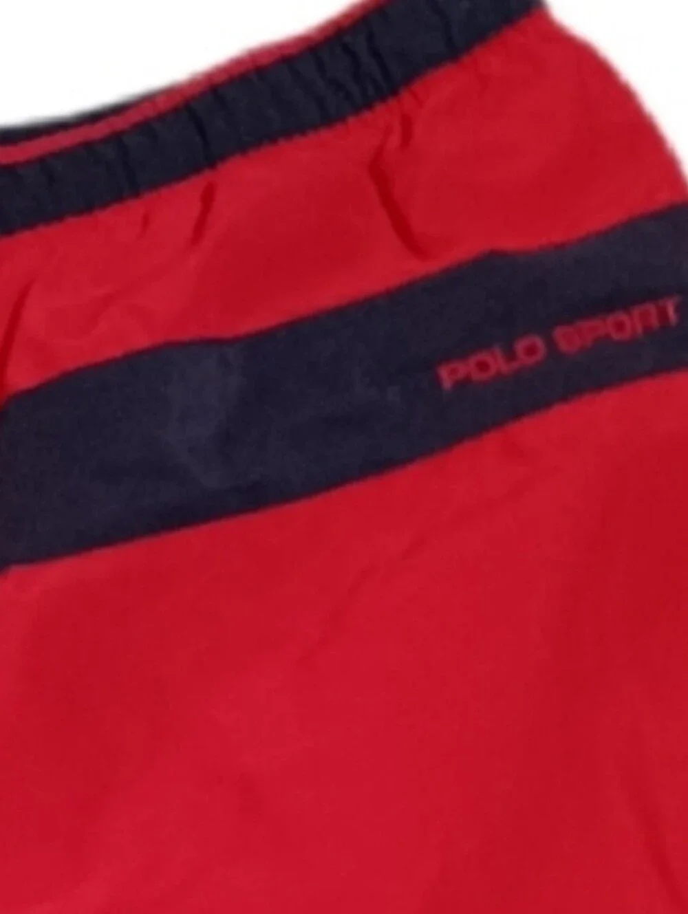 Ralph Lauren Polo Sport Deep Red Top with Black Trim